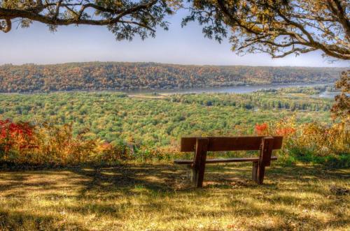 A Seat To View The Approaching Fall