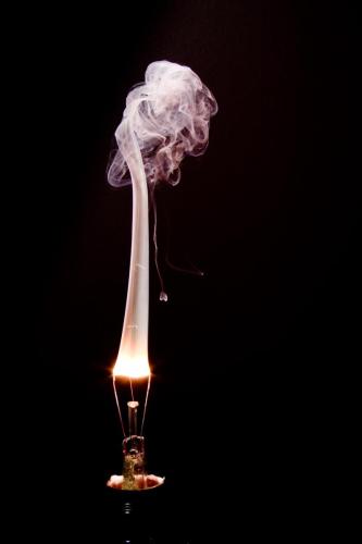 Broken Light Bulb Smoke 4