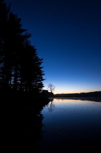 Dawn Breaks over Beckman Lake