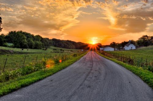 Farm Sunset Road