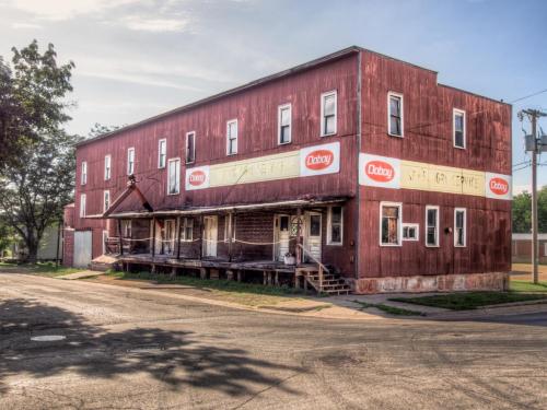 Ken's Agri Service near the center of Monroe, Wisconsin