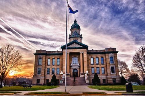 Lafayette County Courthouse HDR