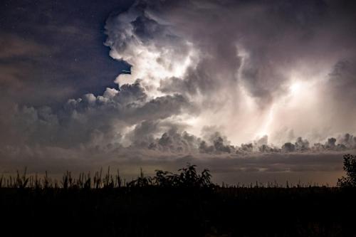 Storms over the Corn