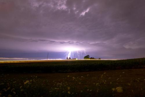 Summer Storm - Lightning At Night